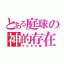 とある庭球の神的存在（すなわち俺）