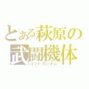 とある萩原の武闘機体（ゴッドガンダム）