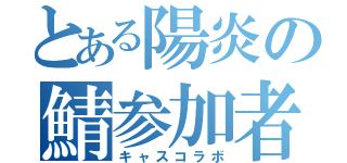 とある陽炎の鯖参加者（キャスコラボ）