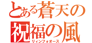 とある蒼天の祝福の風（リィンフォオース）