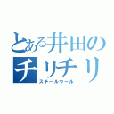 とある井田のチリチリ（スチールウール）