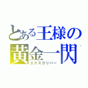 とある王様の黄金一閃（エクスカリバー）