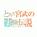 とある宮武の実験伝説（実に面白い）