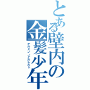 とある壁内の金髪少年（アルミン・アルレルト）