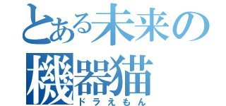 とある未来の機器猫（ドラえもん）