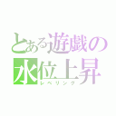 とある遊戯の水位上昇（レベリング）