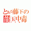 とある藤下の龍玉中毒（パズ厨）