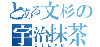 とある文杉の宇治抹茶（ＳＴＥＡＭ）