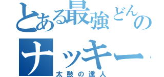 とある最強どんだーのナッキーさん（太鼓の達人）