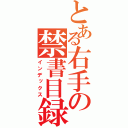 とある右手の禁書目録（インデックス）