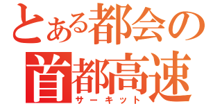 とある都会の首都高速（サーキット）