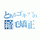 とあるゴキブリの縮毛矯正（）