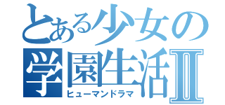 とある少女の学園生活Ⅱ（ヒューマンドラマ）