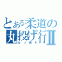 とある柔道の丸投げ行為Ⅱ（おい鵜木）