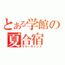 とある学館の夏合宿（サマーキャンプ）