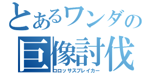 とあるワンダの巨像討伐（コロッサスブレイカー）