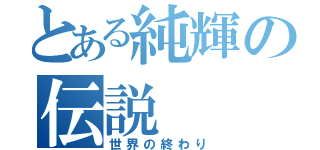 とある純輝の伝説（世界の終わり）