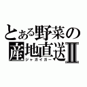 とある野菜の産地直送Ⅱ（ジャガイガー）