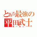 とある最強の平田武士（超一般人）