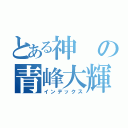 とある神の青峰大輝（インデックス）