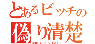 とあるビッチの偽り清楚（清楚シューティングスター）