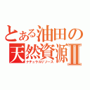 とある油田の天然資源Ⅱ（ナチュラルリソース）