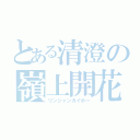 とある清澄の嶺上開花（リンシャンカイホー）