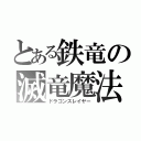 とある鉄竜の滅竜魔法（ドラゴンスレイヤー）