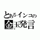 とあるインコの金玉発言（ω）