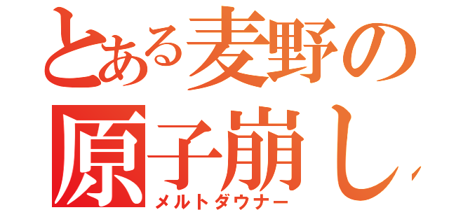 とある麦野の原子崩し（メルトダウナー）