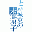 とある城東の未熟男子（ターナー）