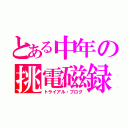 とある中年の挑電磁録（トライアル・ブログ）