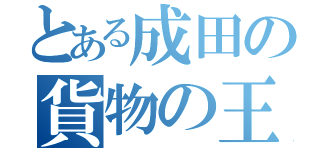 とある成田の貨物の王国（）