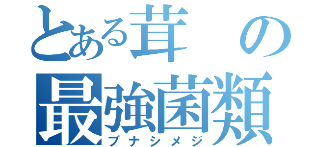 とある茸の最強菌類（ブナシメジ）