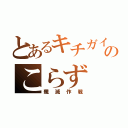 とあるキチガイのこらず（殲滅作戦）