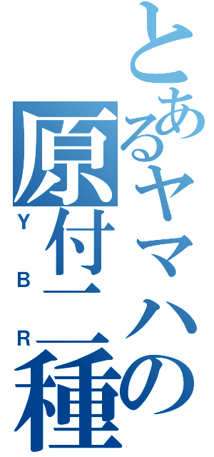 とあるヤマハの原付二種（ＹＢＲ）