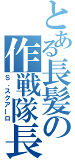 とある長髪の作戦隊長（Ｓ．スクアーロ）