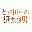 とある田中の超太肉男（メタボマン）