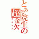 とある院生の超金欠（カネナス）