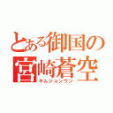 とある御国の宮崎蒼空（キムジョンウン）