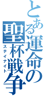 とある運命の聖杯戦争（ステイナイト）