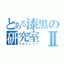 とある漆黒の研究室Ⅱ（ラボラトリー）