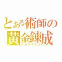 とある術師の黄金錬成（アルスマグナ）