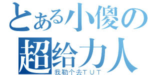 とある小傻の超给力人参（我勒个去ＴＵＴ）