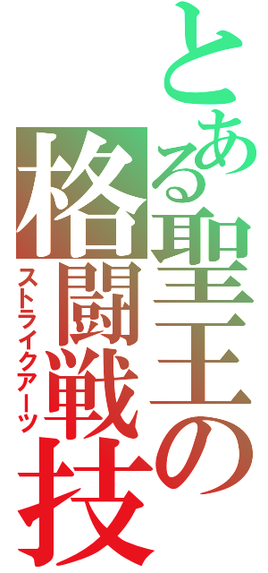 とある聖王の格闘戦技（ストライクアーツ）