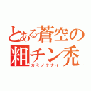 とある蒼空の粗チン禿（カミノケナイ）