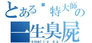 とある卡特大師の一生臭屍（ｓｍｅｌｌｙ ｋａ）