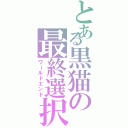 とある黒猫の最終選択（ワールドエンド）