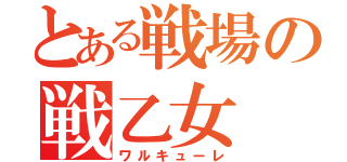 とある戦場の戦乙女（ワルキューレ）