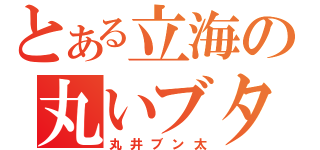 とある立海の丸いブタ（丸井ブン太）